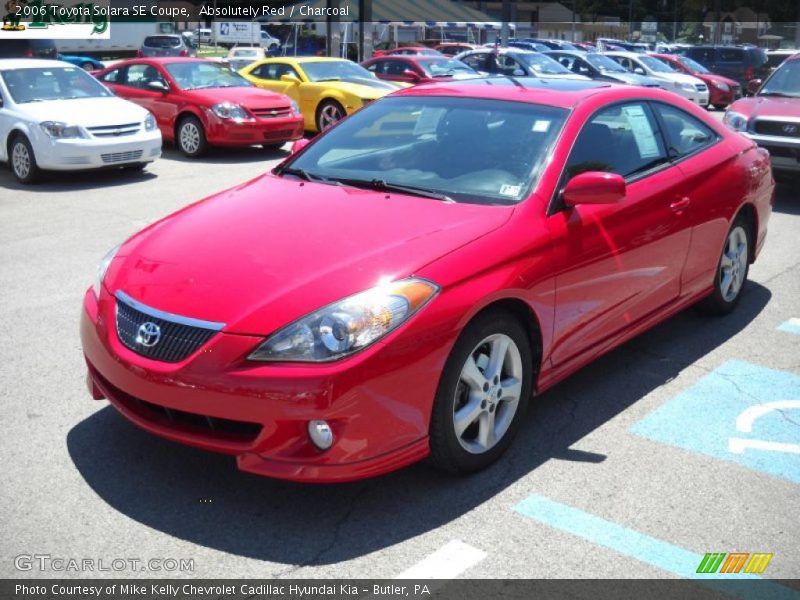 Absolutely Red / Charcoal 2006 Toyota Solara SE Coupe