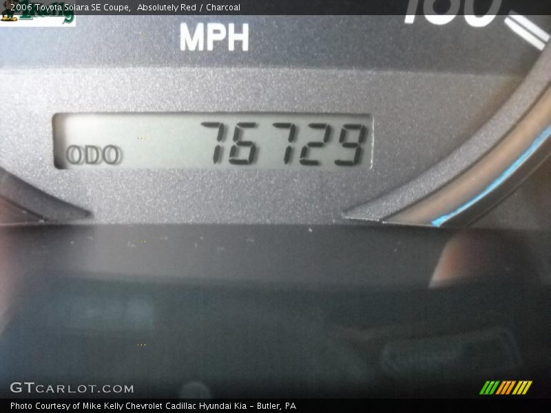 Absolutely Red / Charcoal 2006 Toyota Solara SE Coupe