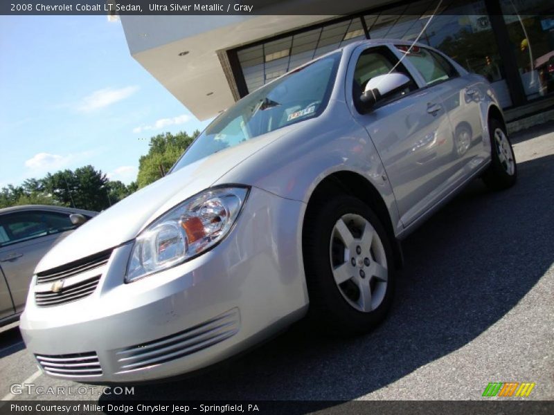 Ultra Silver Metallic / Gray 2008 Chevrolet Cobalt LT Sedan