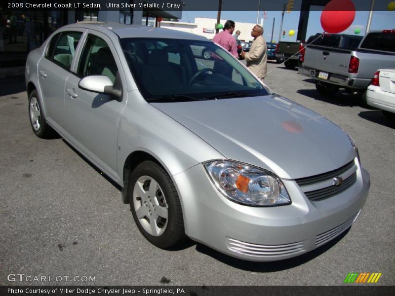 Ultra Silver Metallic / Gray 2008 Chevrolet Cobalt LT Sedan