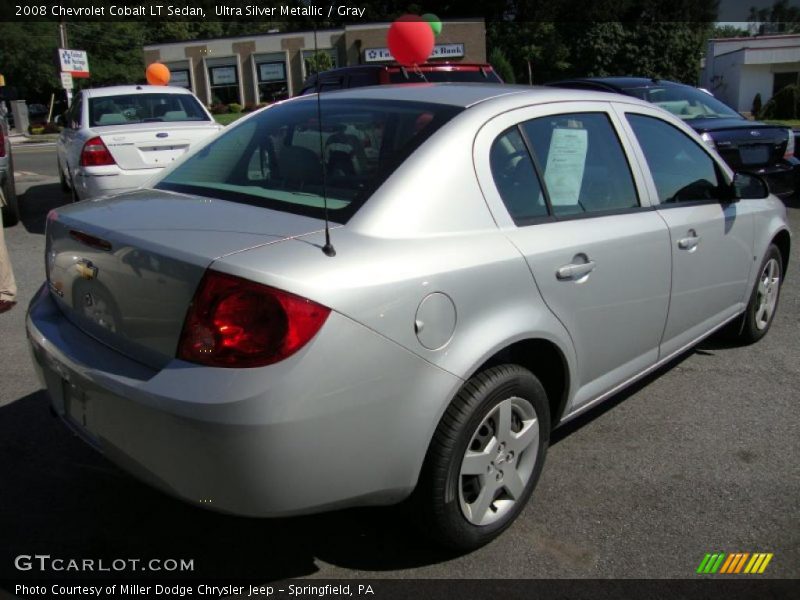 Ultra Silver Metallic / Gray 2008 Chevrolet Cobalt LT Sedan