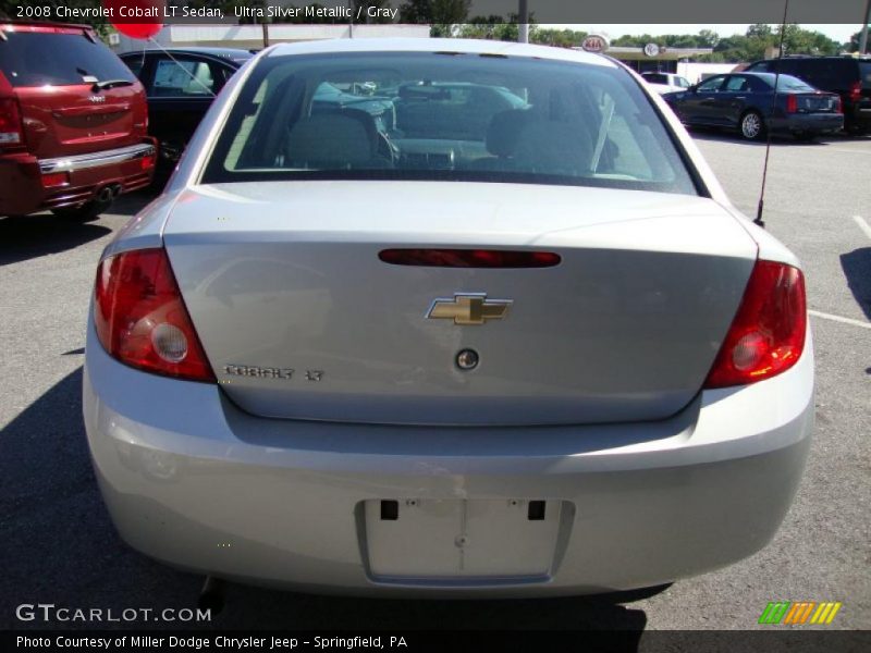 Ultra Silver Metallic / Gray 2008 Chevrolet Cobalt LT Sedan