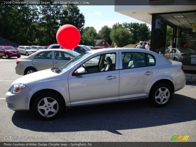 Ultra Silver Metallic / Gray 2008 Chevrolet Cobalt LT Sedan