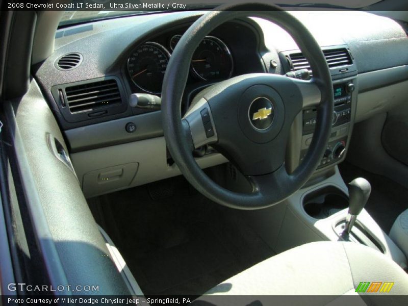 Ultra Silver Metallic / Gray 2008 Chevrolet Cobalt LT Sedan