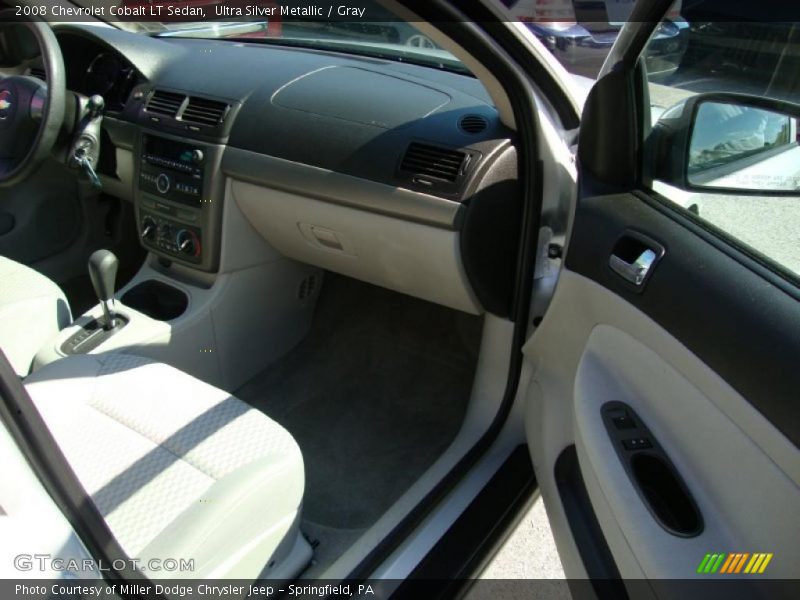 Ultra Silver Metallic / Gray 2008 Chevrolet Cobalt LT Sedan