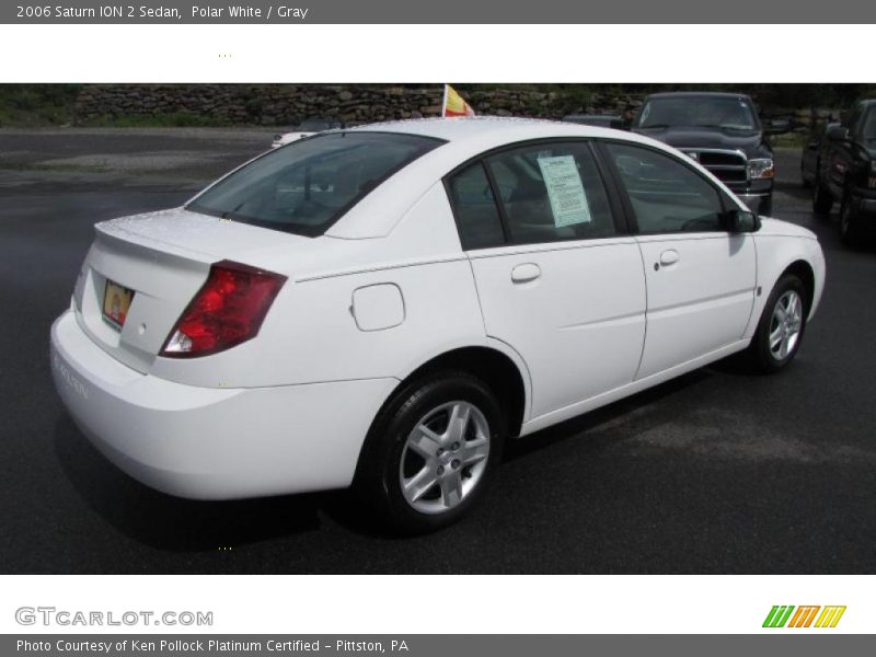Polar White / Gray 2006 Saturn ION 2 Sedan