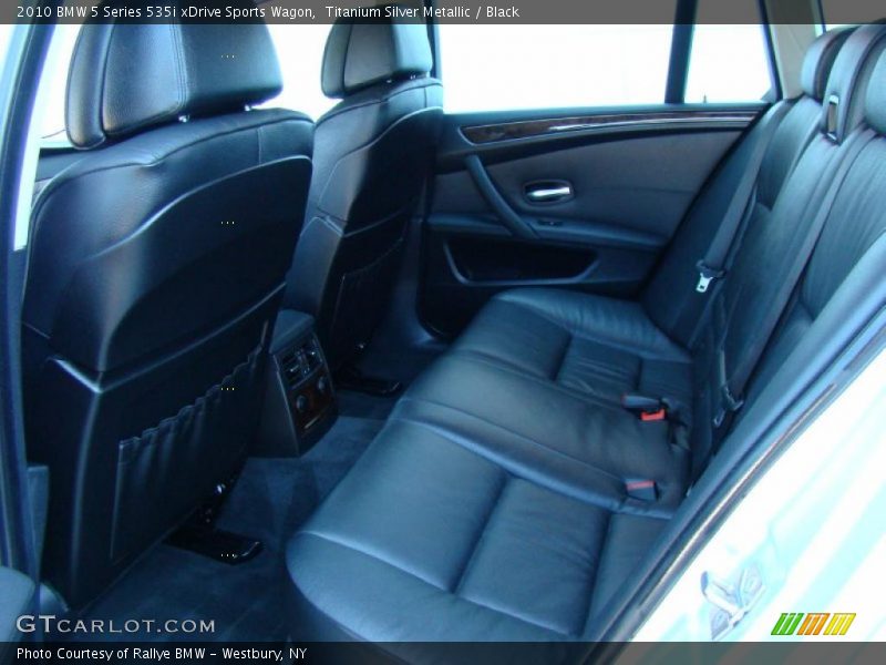 Titanium Silver Metallic / Black 2010 BMW 5 Series 535i xDrive Sports Wagon