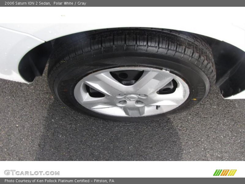 Polar White / Gray 2006 Saturn ION 2 Sedan