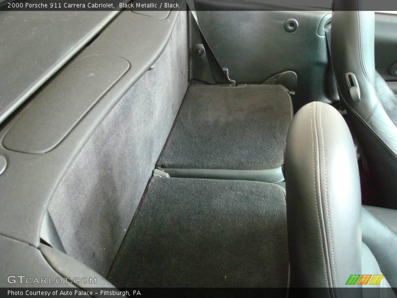 Black Metallic / Black 2000 Porsche 911 Carrera Cabriolet
