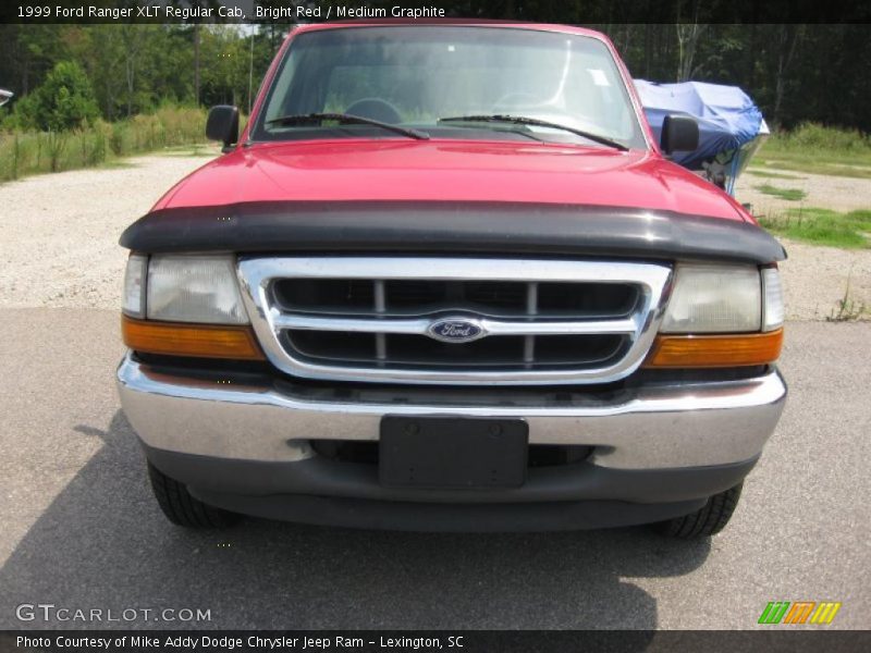 Bright Red / Medium Graphite 1999 Ford Ranger XLT Regular Cab