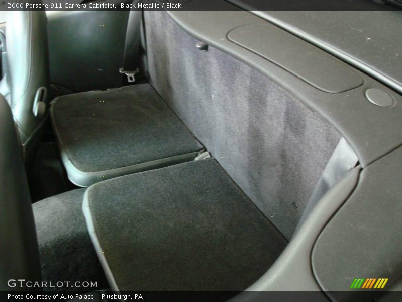 Black Metallic / Black 2000 Porsche 911 Carrera Cabriolet