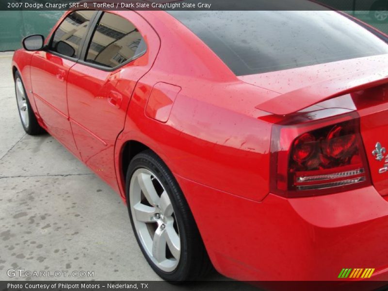 TorRed / Dark Slate Gray/Light Slate Gray 2007 Dodge Charger SRT-8