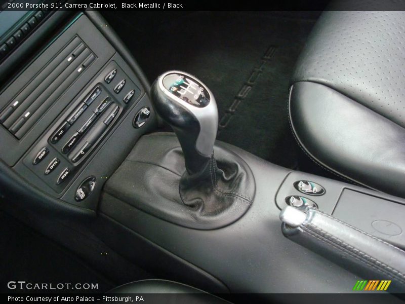 Black Metallic / Black 2000 Porsche 911 Carrera Cabriolet