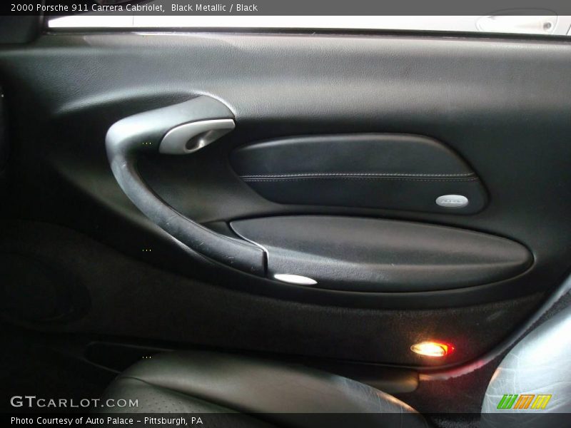 Black Metallic / Black 2000 Porsche 911 Carrera Cabriolet
