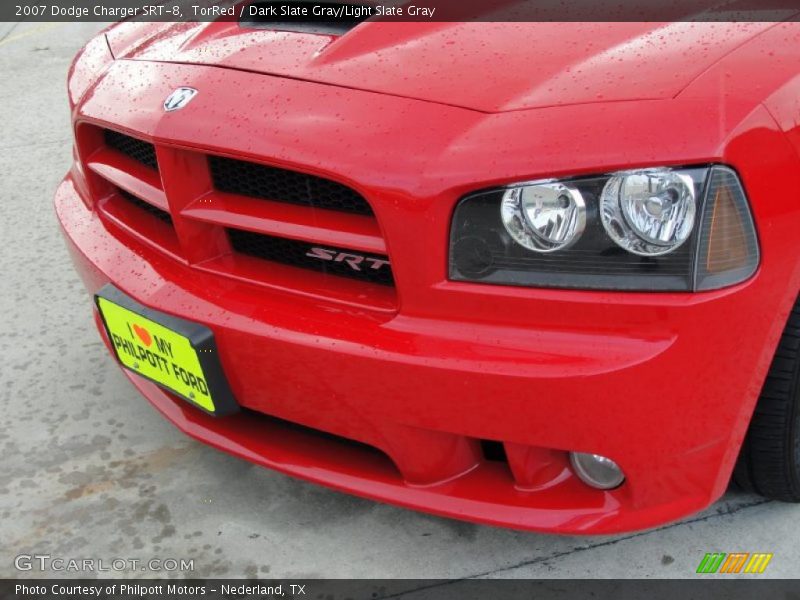 TorRed / Dark Slate Gray/Light Slate Gray 2007 Dodge Charger SRT-8