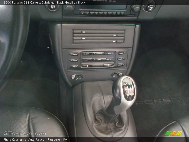 Black Metallic / Black 2000 Porsche 911 Carrera Cabriolet