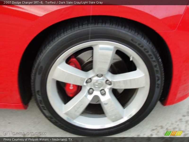 TorRed / Dark Slate Gray/Light Slate Gray 2007 Dodge Charger SRT-8