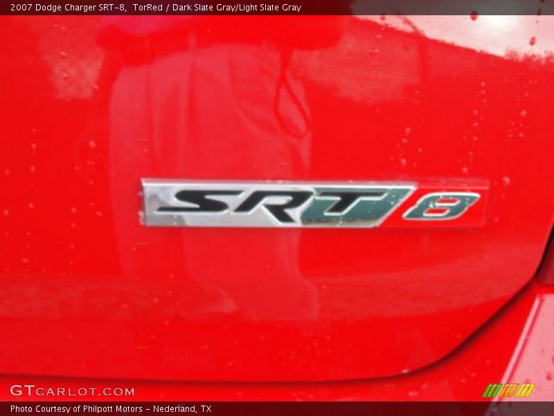 TorRed / Dark Slate Gray/Light Slate Gray 2007 Dodge Charger SRT-8
