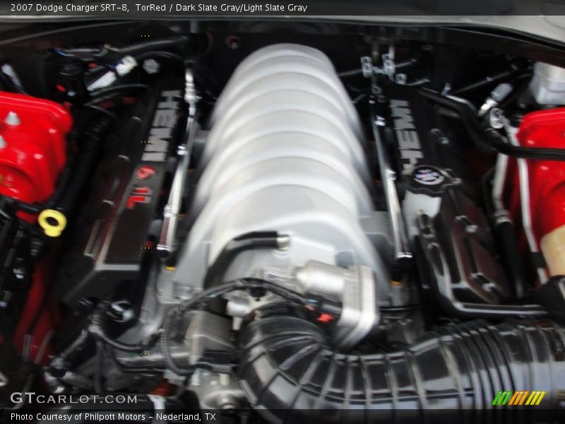 TorRed / Dark Slate Gray/Light Slate Gray 2007 Dodge Charger SRT-8