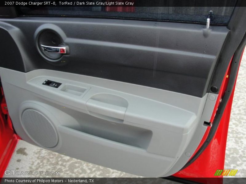 TorRed / Dark Slate Gray/Light Slate Gray 2007 Dodge Charger SRT-8