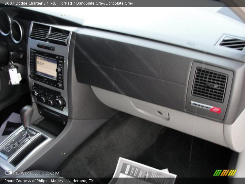 TorRed / Dark Slate Gray/Light Slate Gray 2007 Dodge Charger SRT-8