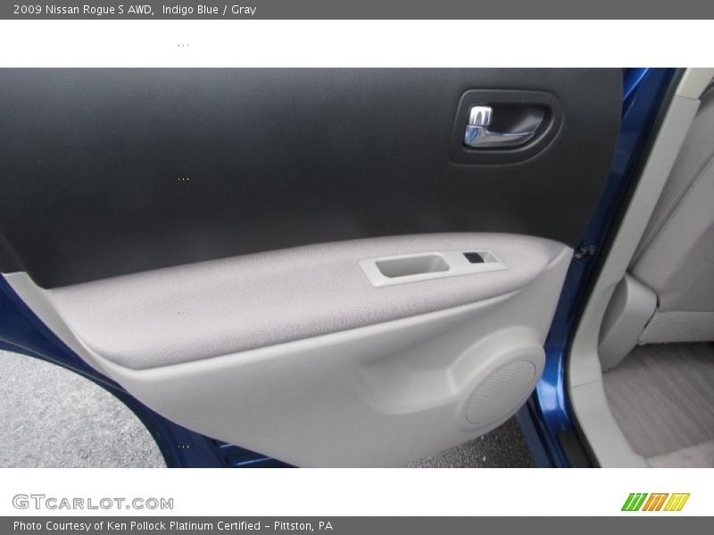 Indigo Blue / Gray 2009 Nissan Rogue S AWD