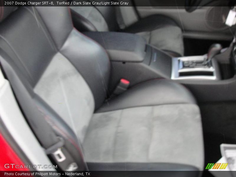 TorRed / Dark Slate Gray/Light Slate Gray 2007 Dodge Charger SRT-8