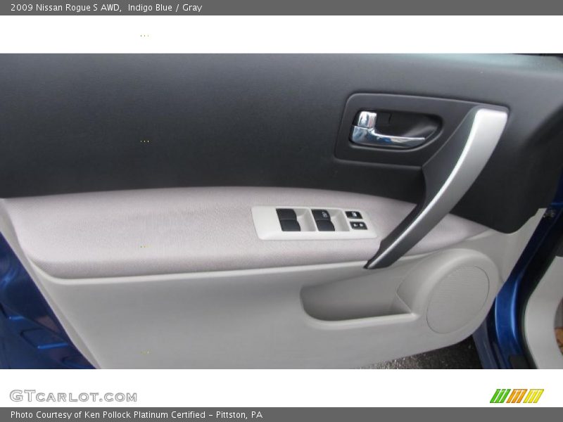 Indigo Blue / Gray 2009 Nissan Rogue S AWD