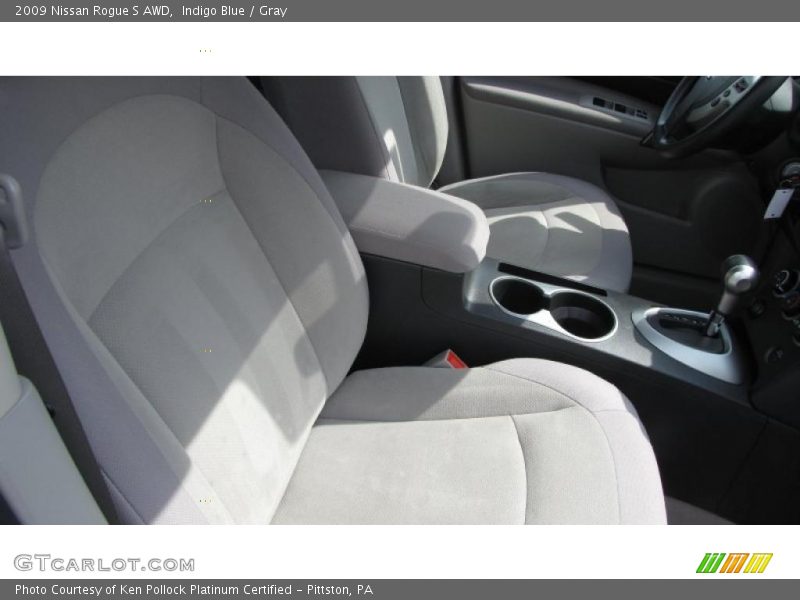 Indigo Blue / Gray 2009 Nissan Rogue S AWD