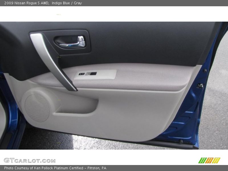 Indigo Blue / Gray 2009 Nissan Rogue S AWD