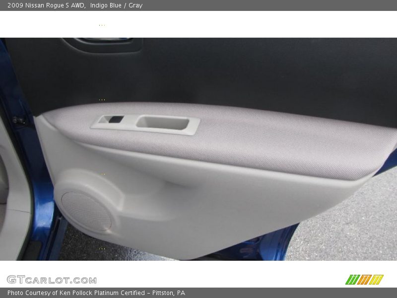 Indigo Blue / Gray 2009 Nissan Rogue S AWD