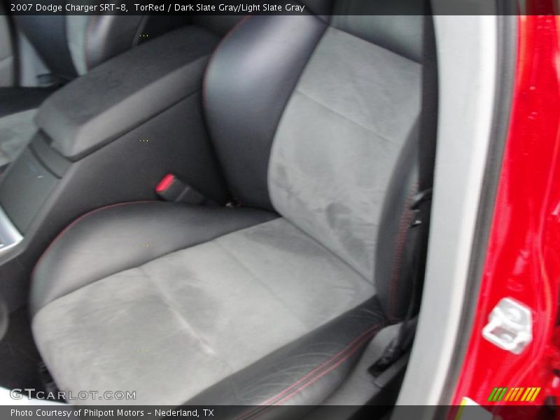 TorRed / Dark Slate Gray/Light Slate Gray 2007 Dodge Charger SRT-8