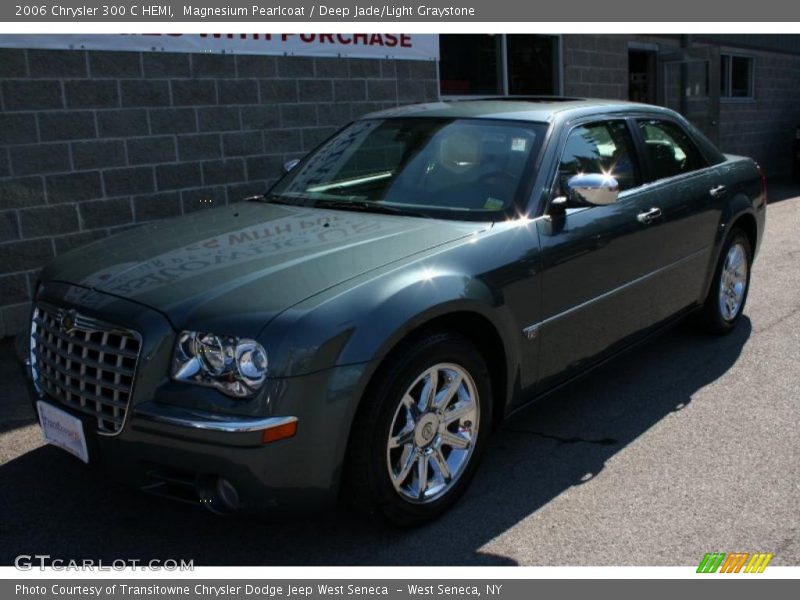 Magnesium Pearlcoat / Deep Jade/Light Graystone 2006 Chrysler 300 C HEMI
