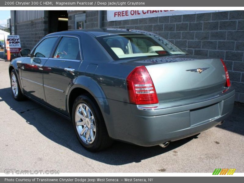 Magnesium Pearlcoat / Deep Jade/Light Graystone 2006 Chrysler 300 C HEMI