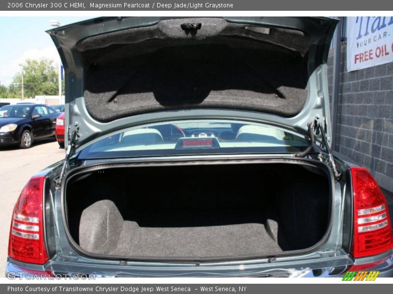 Magnesium Pearlcoat / Deep Jade/Light Graystone 2006 Chrysler 300 C HEMI