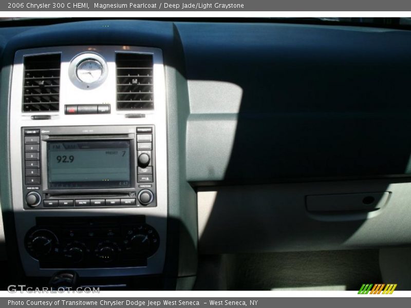 Magnesium Pearlcoat / Deep Jade/Light Graystone 2006 Chrysler 300 C HEMI