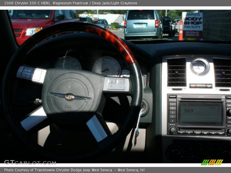 Magnesium Pearlcoat / Deep Jade/Light Graystone 2006 Chrysler 300 C HEMI