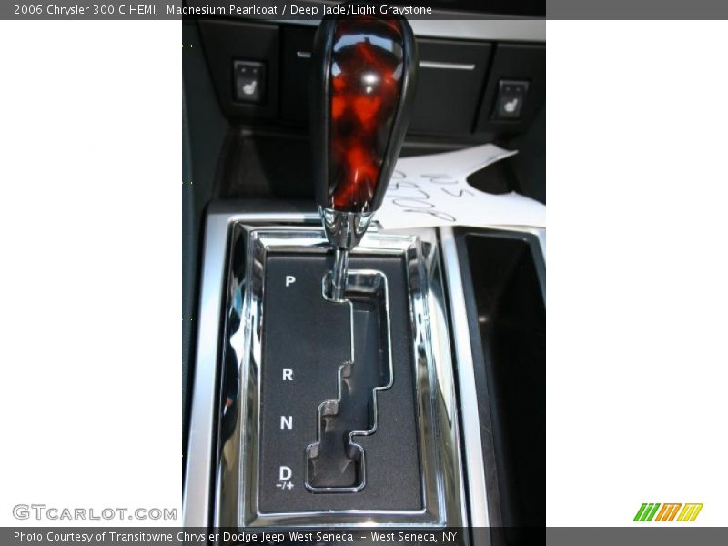 Magnesium Pearlcoat / Deep Jade/Light Graystone 2006 Chrysler 300 C HEMI