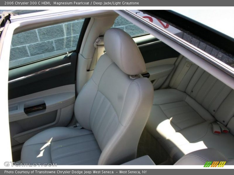 Magnesium Pearlcoat / Deep Jade/Light Graystone 2006 Chrysler 300 C HEMI