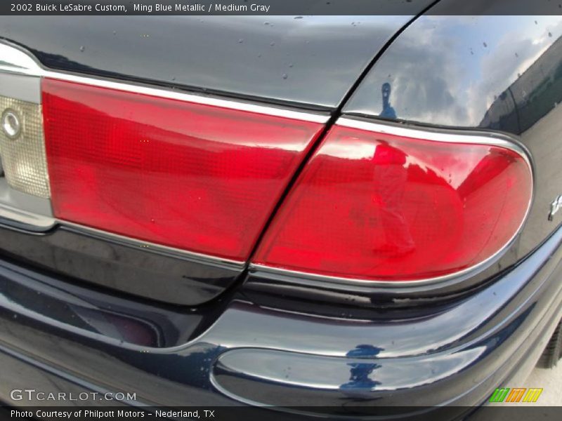 Ming Blue Metallic / Medium Gray 2002 Buick LeSabre Custom