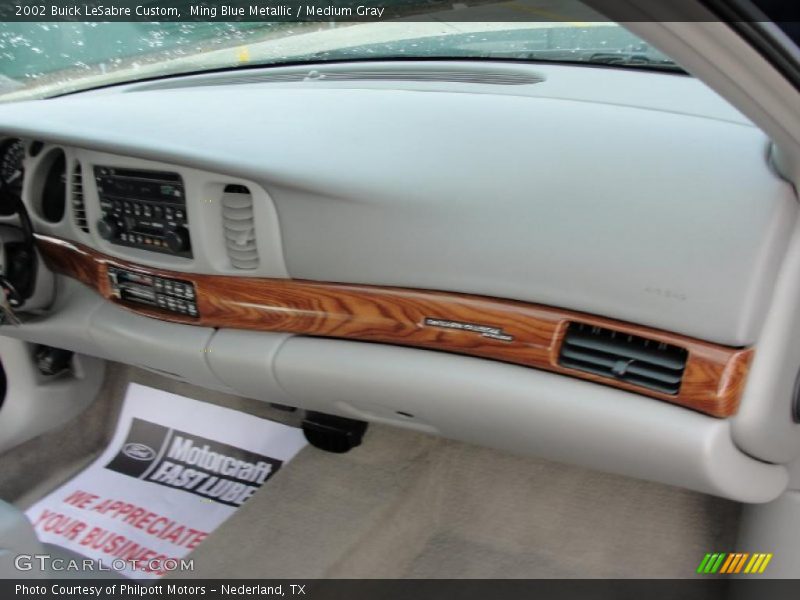 Ming Blue Metallic / Medium Gray 2002 Buick LeSabre Custom