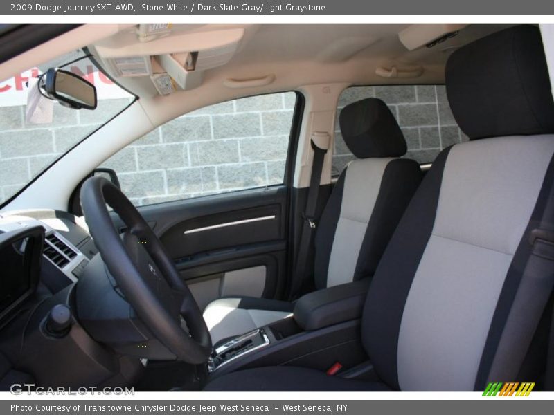 Stone White / Dark Slate Gray/Light Graystone 2009 Dodge Journey SXT AWD