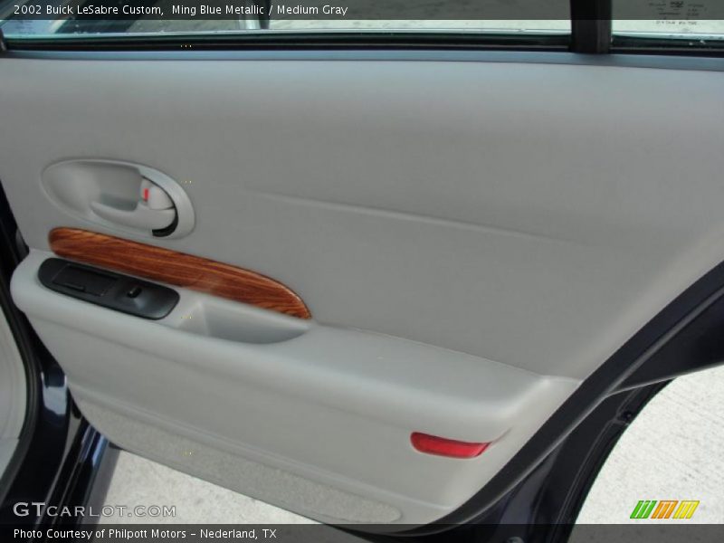 Ming Blue Metallic / Medium Gray 2002 Buick LeSabre Custom