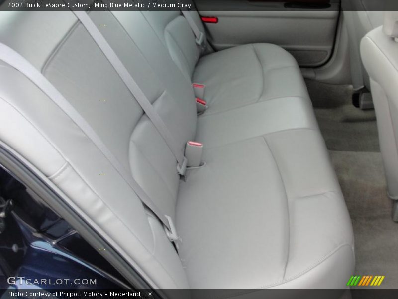 Ming Blue Metallic / Medium Gray 2002 Buick LeSabre Custom