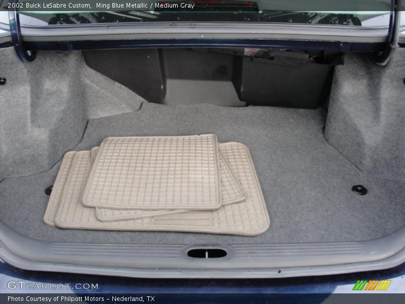 Ming Blue Metallic / Medium Gray 2002 Buick LeSabre Custom