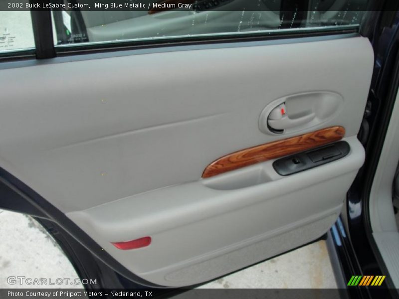 Ming Blue Metallic / Medium Gray 2002 Buick LeSabre Custom