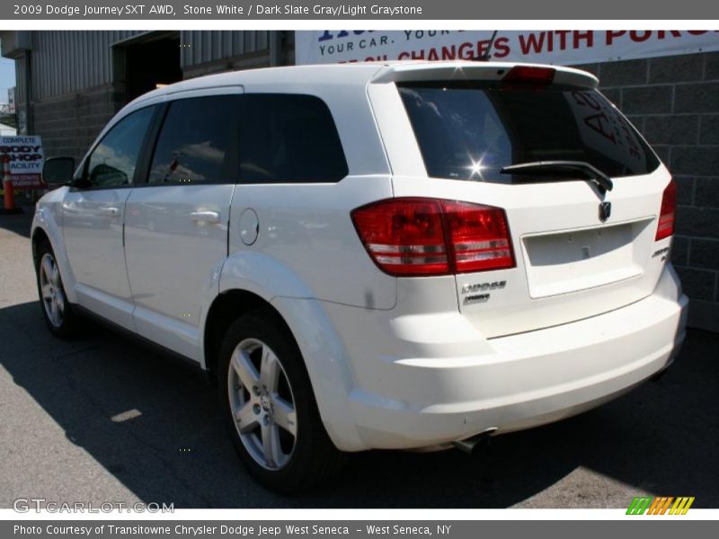 Stone White / Dark Slate Gray/Light Graystone 2009 Dodge Journey SXT AWD