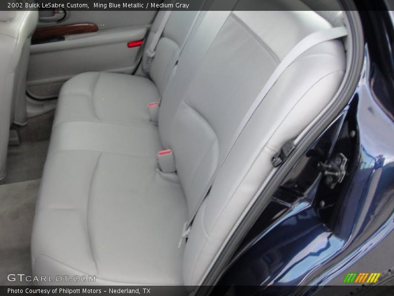 Ming Blue Metallic / Medium Gray 2002 Buick LeSabre Custom
