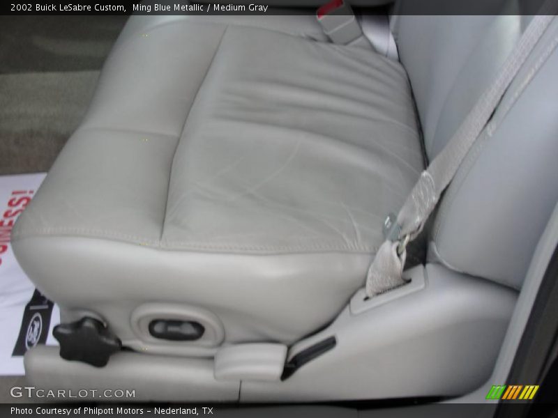 Ming Blue Metallic / Medium Gray 2002 Buick LeSabre Custom