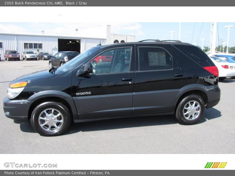 Black / Gray 2003 Buick Rendezvous CXL AWD